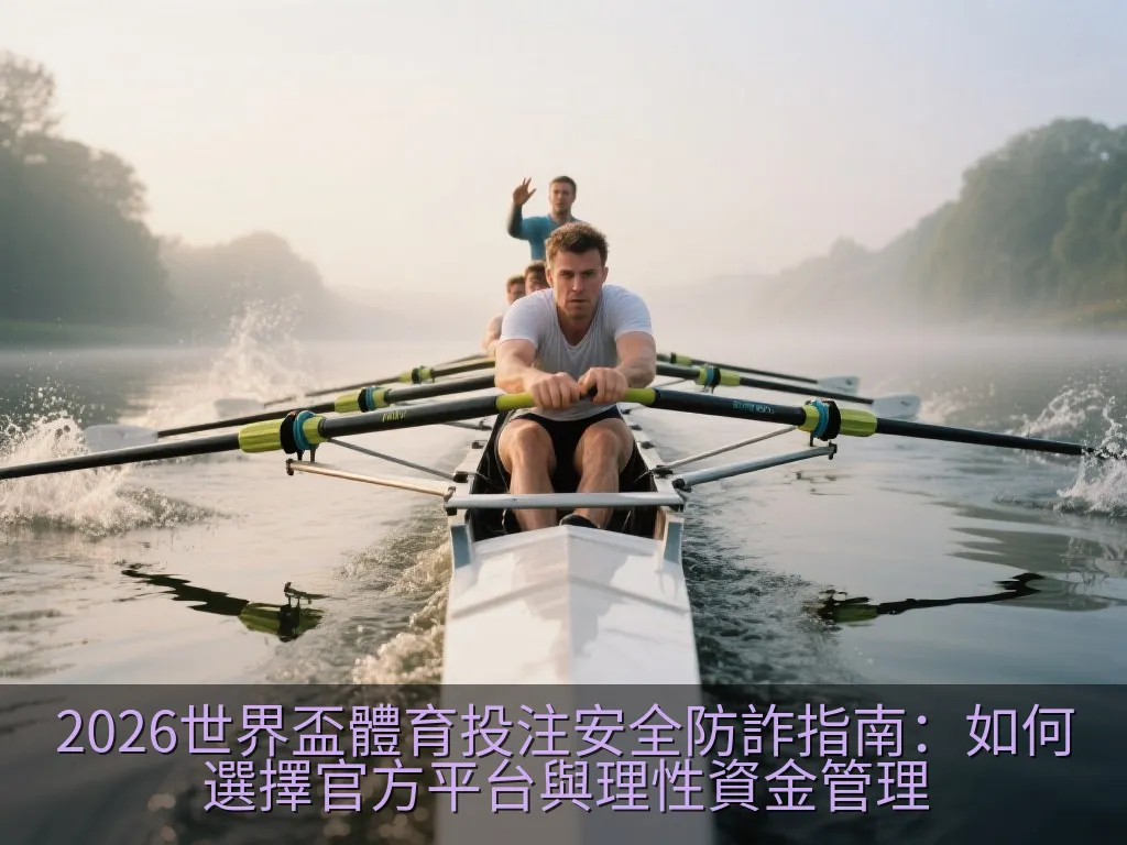 2026世界盃體育投注安全防詐指南：如何選擇官方平台與理性資金管理